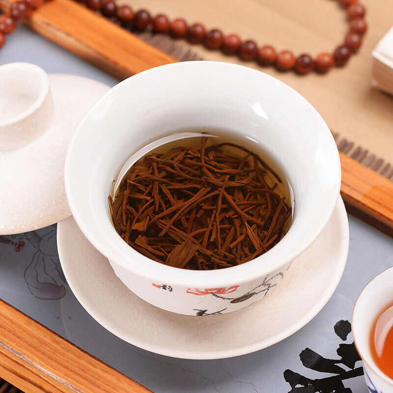 HelloYoung Authentic Wuyi Black Tea Warm Stomach Tea Top Grade Lapsang Souchong Tea 250g