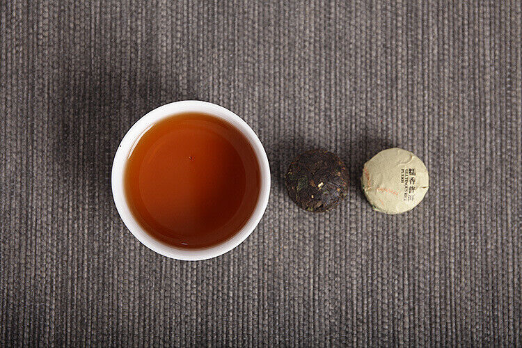 500g Yunnan Puerh Tea,Golden Dawn Glutinous Fragrance Tuo Tea,Miniature Ripe Tea