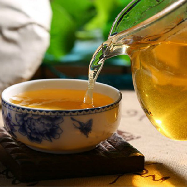 357g Yunnan Raw Pu-erh Tea Cake Sheng Tea Menghai Lao Banzhang Chinese Puer Tea