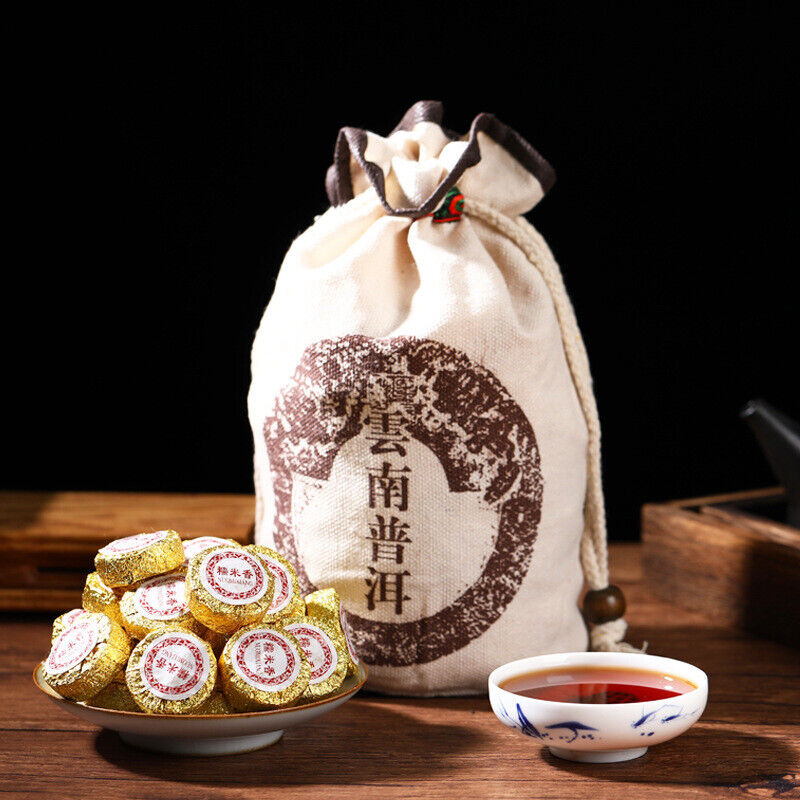 500 grams Yunnan Glutinous Fragrant Xiao Tuo Tea Pu'er Ripe Tea Small Jade Cake Secondary image