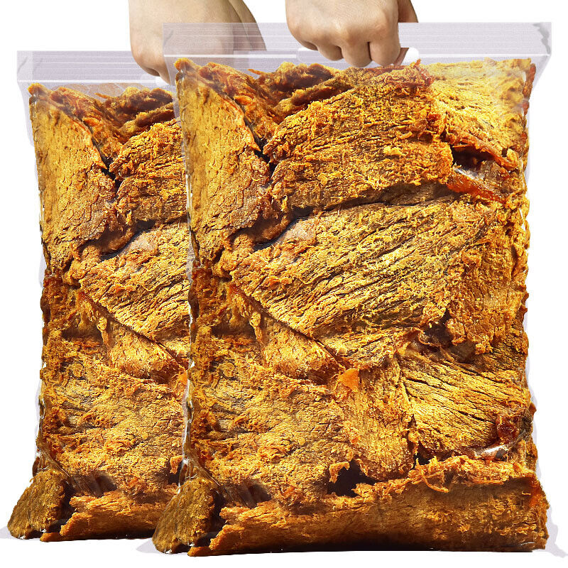 Shredded Spicy Beef Jerky Cooked Ready-to-eat Dried Beef Snacks 250g