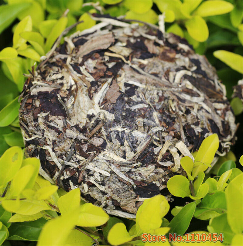 HelloYoung Organic Chinese Herbal Tea Specialty Tea 100g Moonlight Beauty Tea Raw White Tea