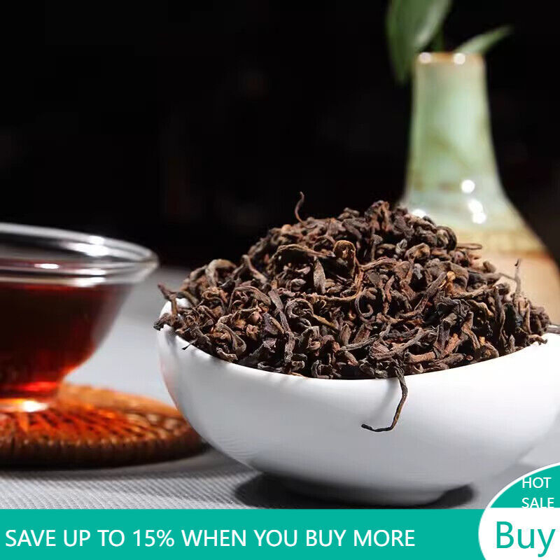 China Yunnan Puerh tea Cooked Tea Barrel Black Tea High Mountain Organic 250g