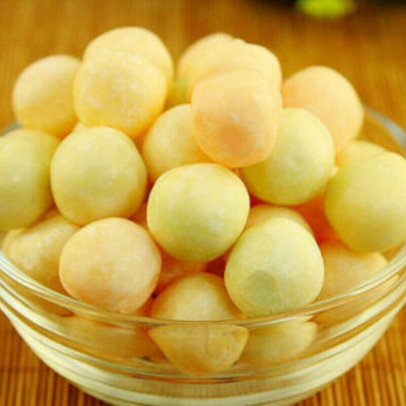 HelloYoung Chinese FoodMulti Tastes Stuffed Soft Candy Crispy Fresh Milk Balls Candy,