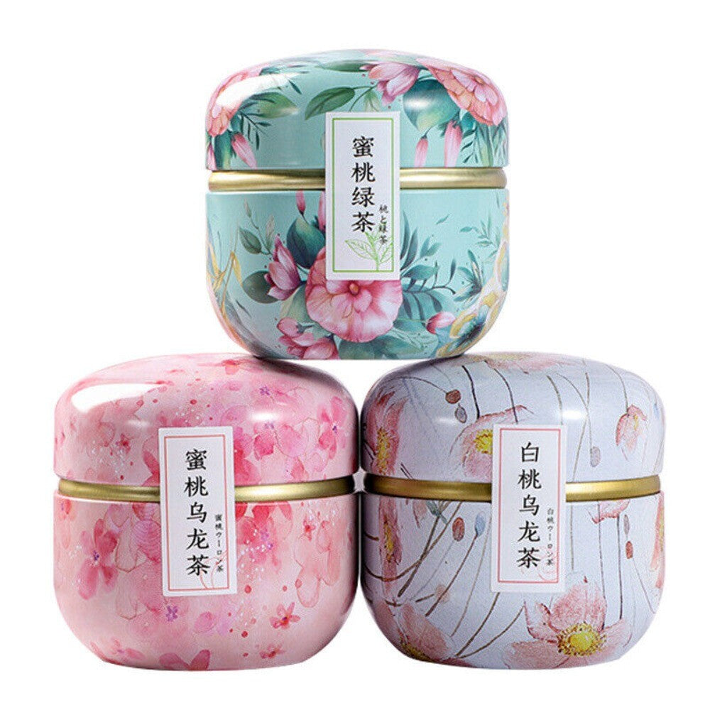 Peach Oolong Tea Gift Set Triangle Bags Apple White Peach Flavor Premium Blend