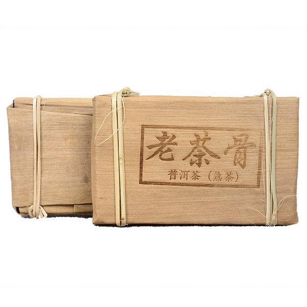 Pu'er Tea 250g/8.8oz Bamboo Shoot Shell Tea  Aged Old Bone Organic Black Tea