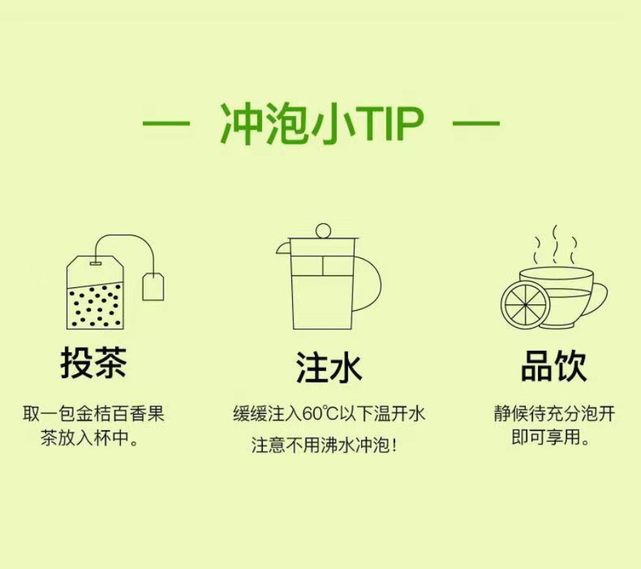 HelloYoung 250g Green Orange Hundred Fragrance Fruit Tea Frozen Dry Cold Chongguo Tea Bag