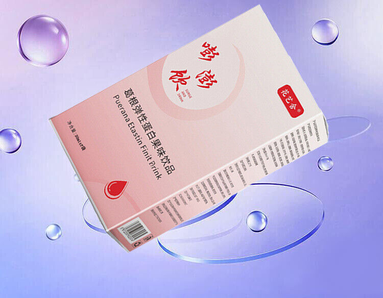 HelloYoung Flower Art House Pueraria Mirifica Elastin Fruit Flavor Drink Plant Beverage 45g