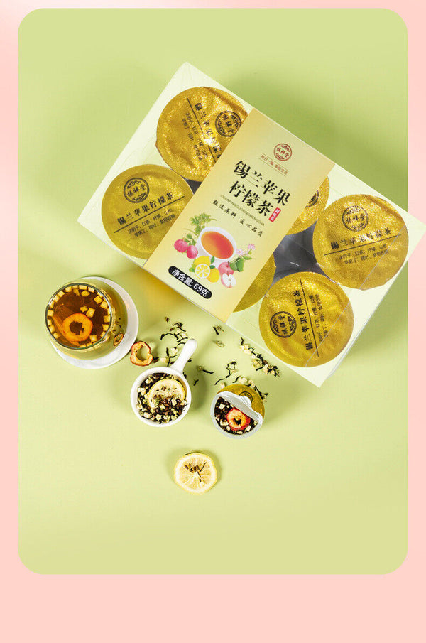 HelloYoung Ceylon Apple Lemon Tea True Fruit Grain Fruit Tea Flower Grass Combination Tea