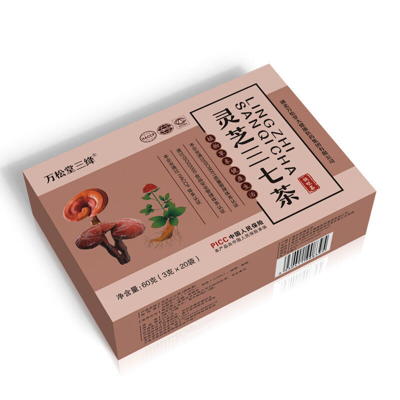 Ganoderma Lucidum Panax Ginseng Tea Chrysanthemum Sanqi Lingzhi Bag Tea 60g Secondary image