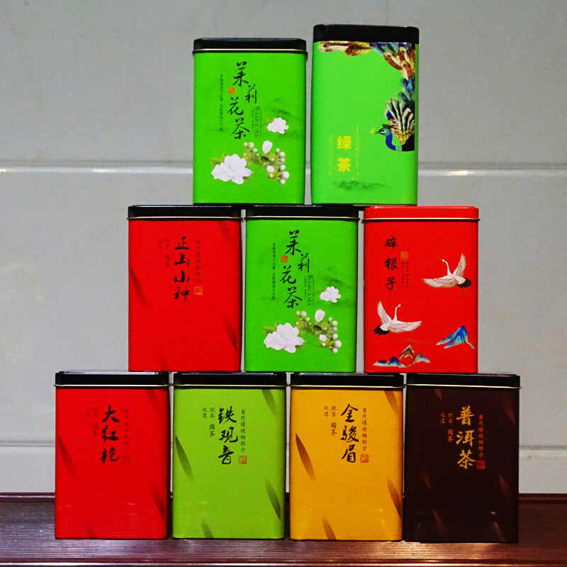 Tieguanyin small kind of black tea Jinjunmei jasmine tea Dahongpao Pu'er tea Main image