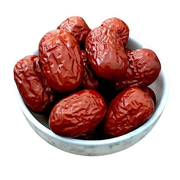 HelloYoung Good Dried Fruit Red Dates Organic Spring Jujube Chinese Herbal Green Food17.6oz