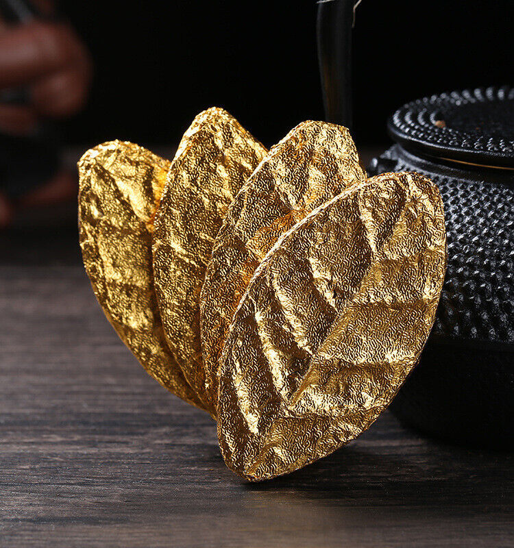 HelloYoung Yunnan Pu'er Golden Leaf Menghai Ripe Tea 500g Ripe Tea Golden Leaf