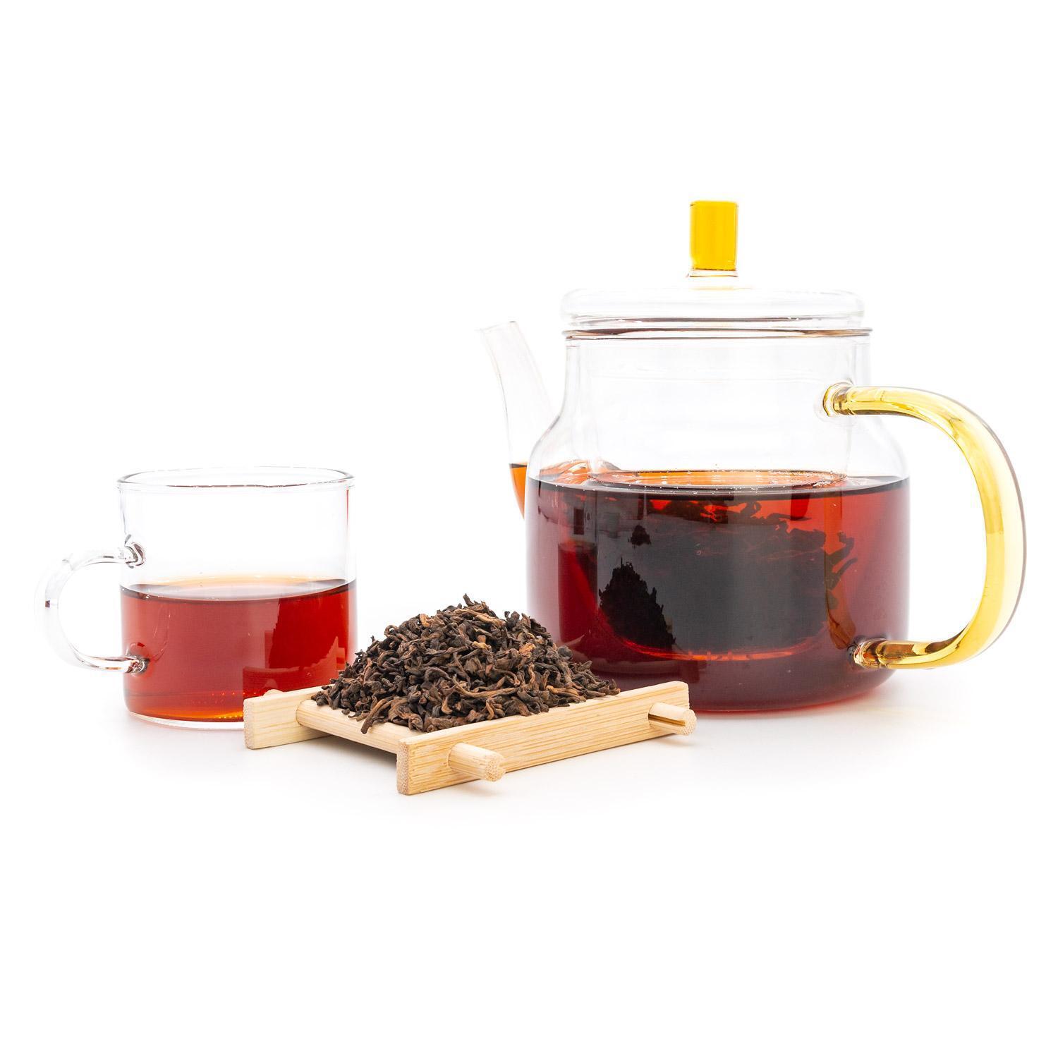High quality Imperial Ripe Puer Tea Loose Leaf China Yunnan Puerh Black Tea Main image