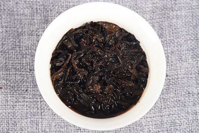 HelloYoung Yunnan Pu'er Ripe Tea Golden Bud Ripe Tea Brick 250g