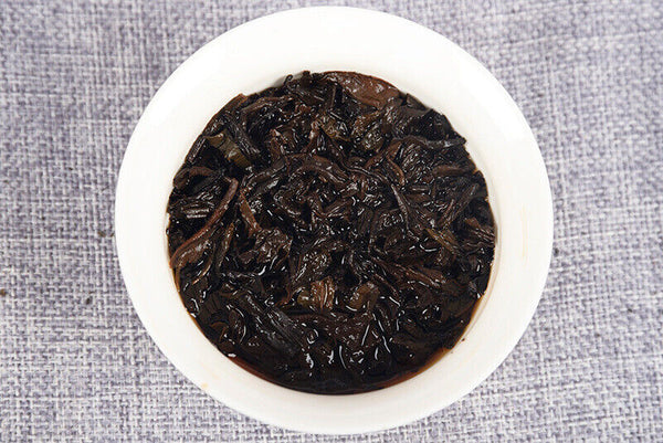 HelloYoung Yunnan Pu'er Ripe Tea Golden Bud Ripe Tea Brick 250g