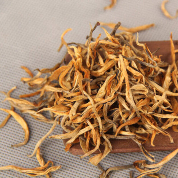 HelloYoung Yunnan Spring Tea Top Quality Wire Dian Hong TeaRed Single Bud Organic Black Tea