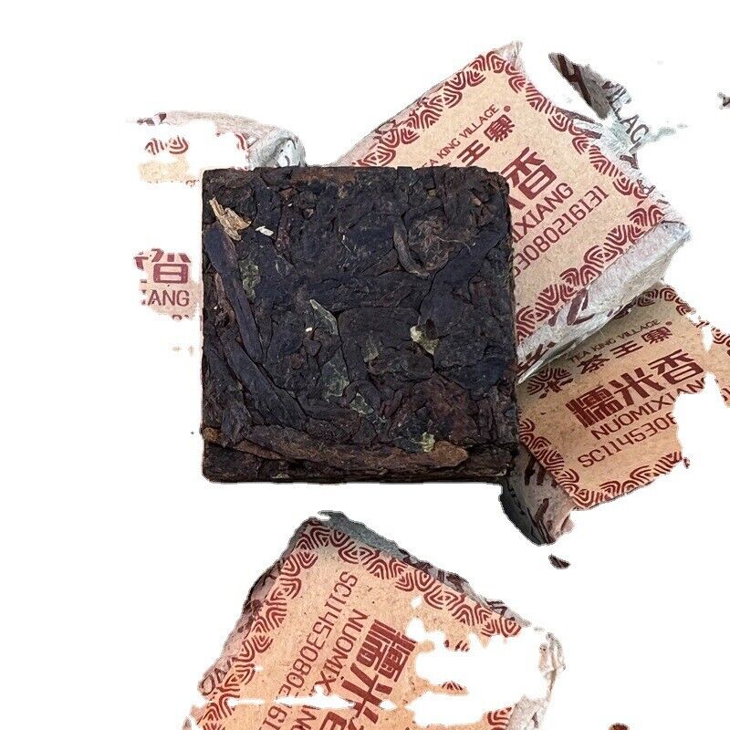 500g Glutinous Rice Fragrance Pu'er Tea Small Brick Tea Yunnan Ripe Tea Dark Tea
