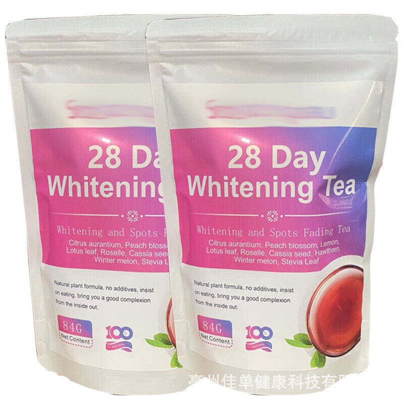 28 Day Whitening Herbal Tea Skin Whitening & Spots Fading tea Healthy Drink Secondary image
