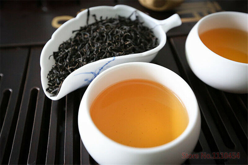 HelloYoung Lichee Black Tea Lychee Congou Losing Weight Fruit Red Tea Health Care Tea200g