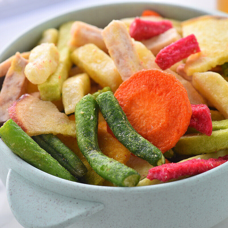 Dried Fruit and Vegetable Mixed Crispy Fruit Vegetable Healthy Vegetarian Snacks
