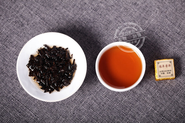 500gYunnan Puerh Tea 2003 Small Golden Brick Mini Tuo 檟 Square Brick
