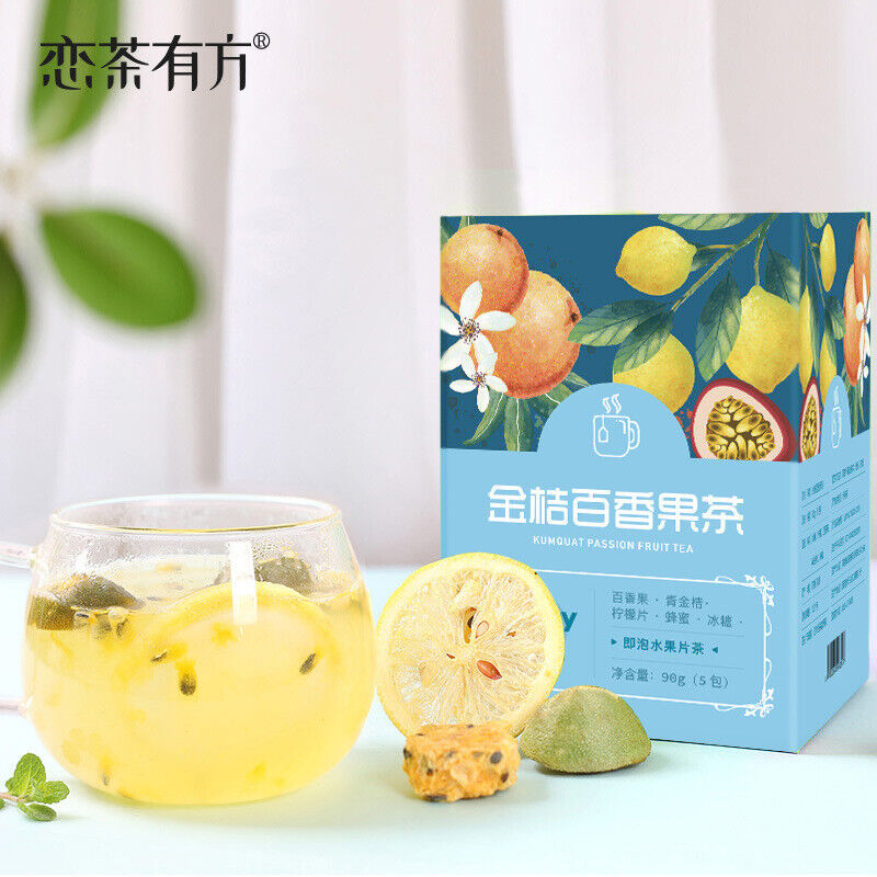HelloYoung Freeze dried citrus, passion fruit, honey tea, lemon slices, flower fruit tea