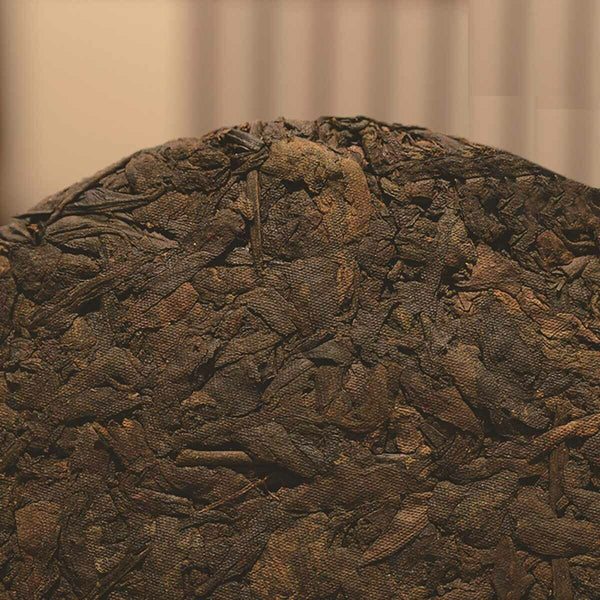 HelloYoung Pu'er Tea Cake  Qizi Wild Mountain Tea Premium Black Puerh Cha China Yunnan 357g