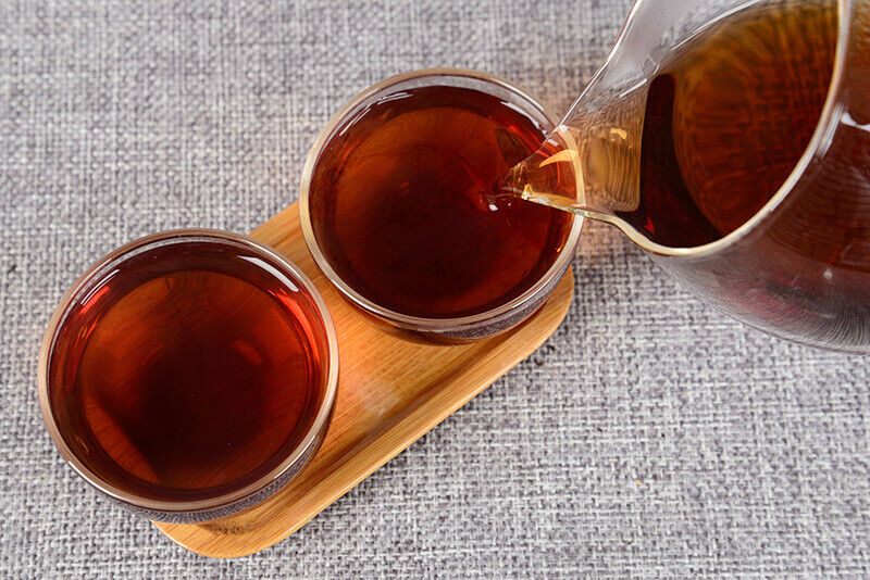 HelloYoung Yunnan Tea Ripe Puerh Tea Cake 357g