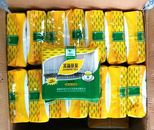 HelloYoung Green Tea Bags Disposable Tea Bags 100 sachets per bag 160g