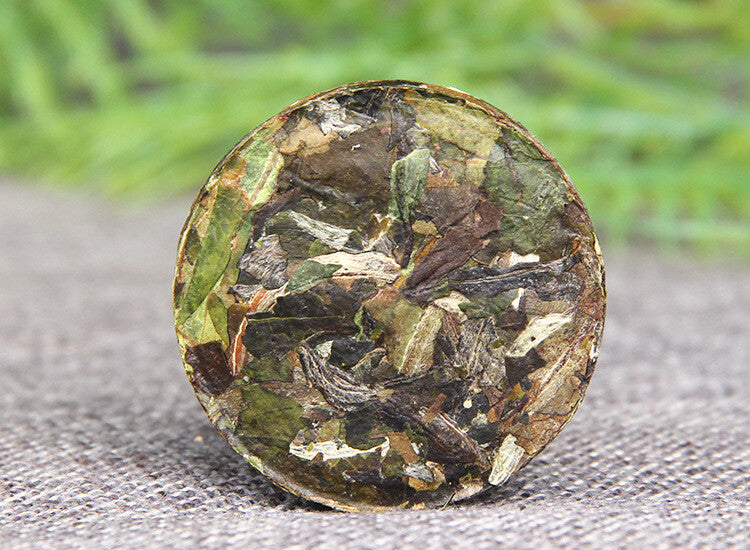 500g White Peony Thin Tea Cake Yunnan Aged White Tea Cake High Mountain
