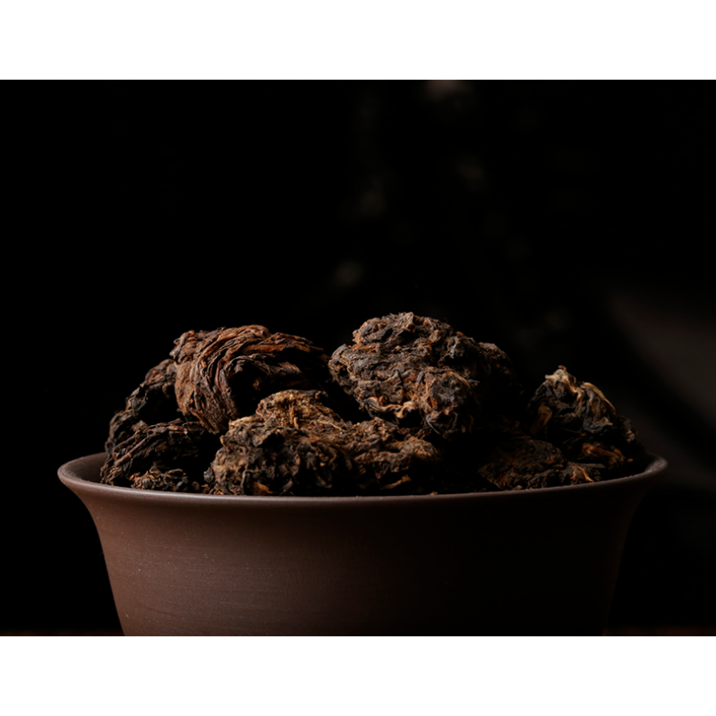 Ripe Cha  Pu'er 5 Years Aged Puer Tea LAO CHA TOU * Ba Jiao Ting Pu-erh 400g