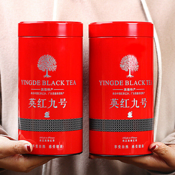 Thé noir Yingde Yinghong n°9 Thé noir à saveur forte en conserve 125G