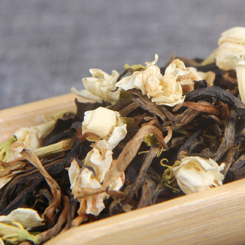500g/1.1LB Dian Hong Tea Jasmine Black Tea Fengqing  Leaves Red Gold Buds Bulk