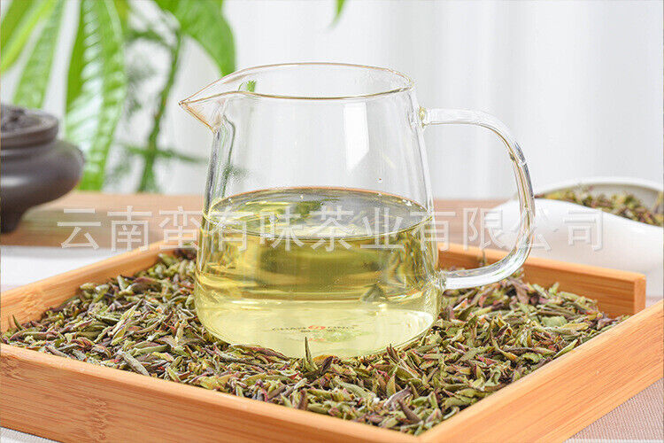 HelloYoung 500G Yunnan Early Spring Bud Tea Purple Buds Pu-erh Raw Tea Young Buds