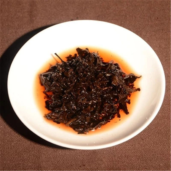 357g Classic Old Ripe Pu-erh Tea Cake Yunnan Tea Original Flavor Black Puer Tea