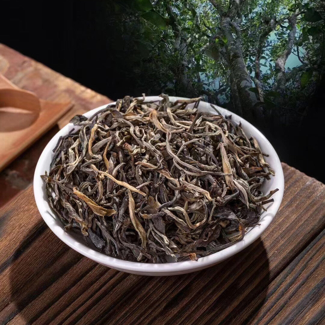 Yunnan Yiwu Tea Puerh Tea Raw Tea Impression Yiwu Ancient Tree Tea Loose Tea500g Secondary image