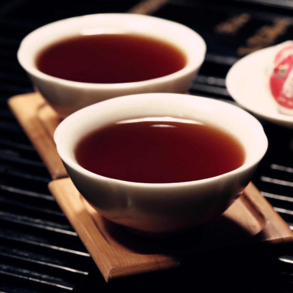 50g of China's top ripe Pu'er mini ultra-thin Tuo tea, experience luxury