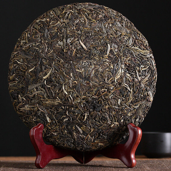 HelloYoung 357g Yunnan Pu'er Tea Yiwu Zhengshan Raw Tea(C2) Yunnan Seven Seed Cake Raw Cake