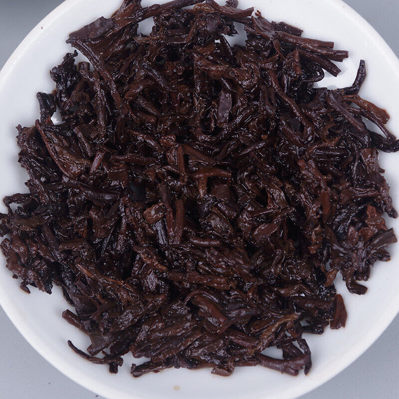 HelloYoung Dragon Pearl Ancient Tree Ripe Tea 500g Dragon Pearl Puerh Loose Tea Golden Bud