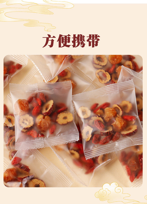 150g box with substitutes for Eight  Longan, Red Dates, Goji Herbal Tea