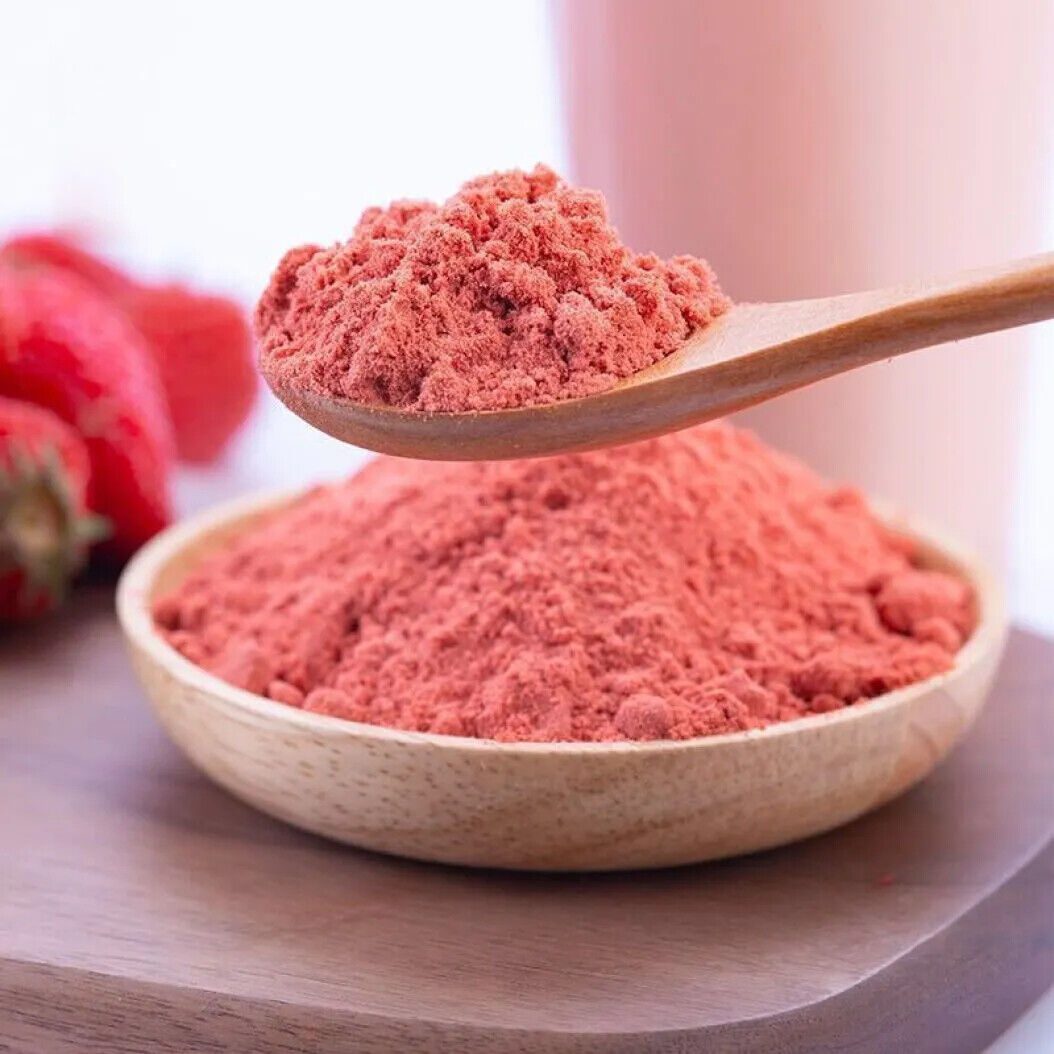 HELLOYOUNG Premium Strawberry Powder - Water Soluble, 100% Natural Secondary image