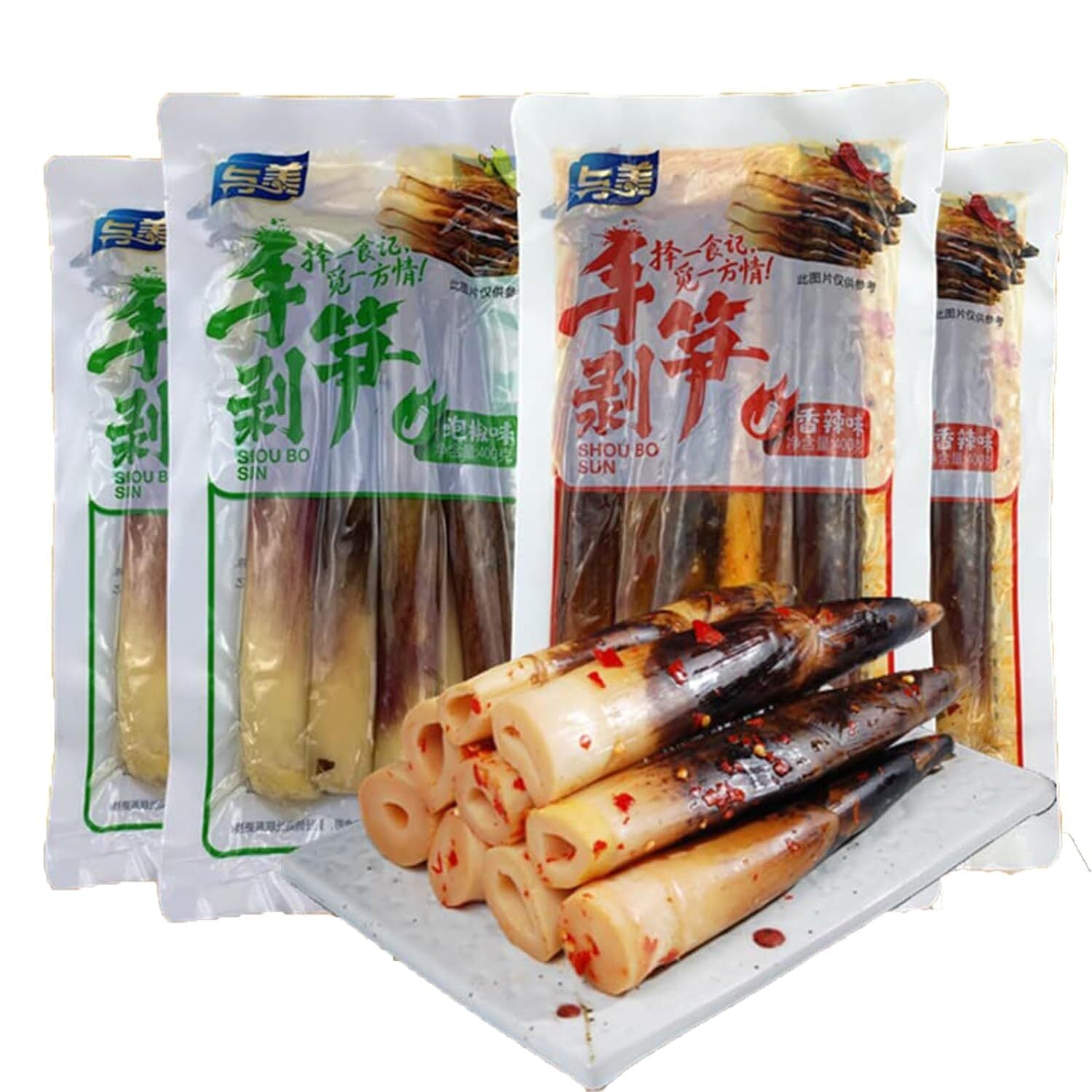 Delicious fresh bamboo shoots Hand-peeled bamboo shoots Secondary image