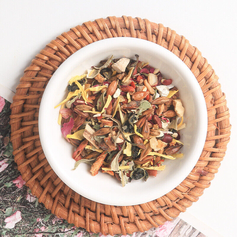 18 Herb Women's Tea with Rose Lily Gardenia Red Bean and Kudzu in Tea Bags