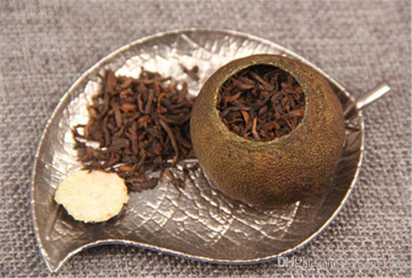 Yunnan Bio Reife Pu-erh Tee Schwarzer Tee 100g Kleiner Grüner Citrus Puer Tee