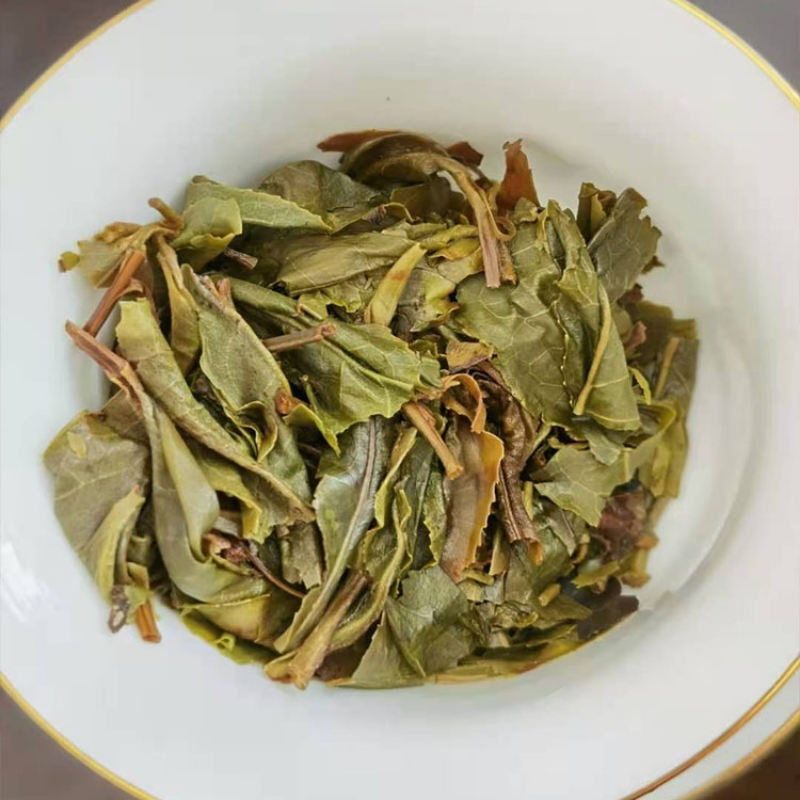 HelloYoung Golden Brick Ancient Tree Golden Leaf Pinghe Ancient Tree Tea Pu-erh Tea Raw Pu