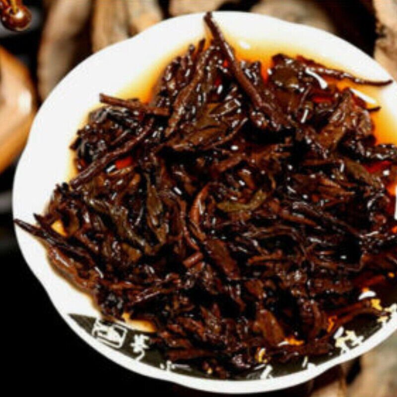 HelloYoung High Mountain Tea Thousand Years Ancient PU ER GUA CHA Ripe Pu-erh Tea 500g