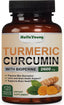 Turmeric Curcumin with Bioperine 2600mg High Absorption Triple Strength Capsules