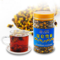 HelloYoung45g Organic Kunlun Mountain Snow Daisy Chrysanthemum Tea Herbal Tea Flower Tea Huacha