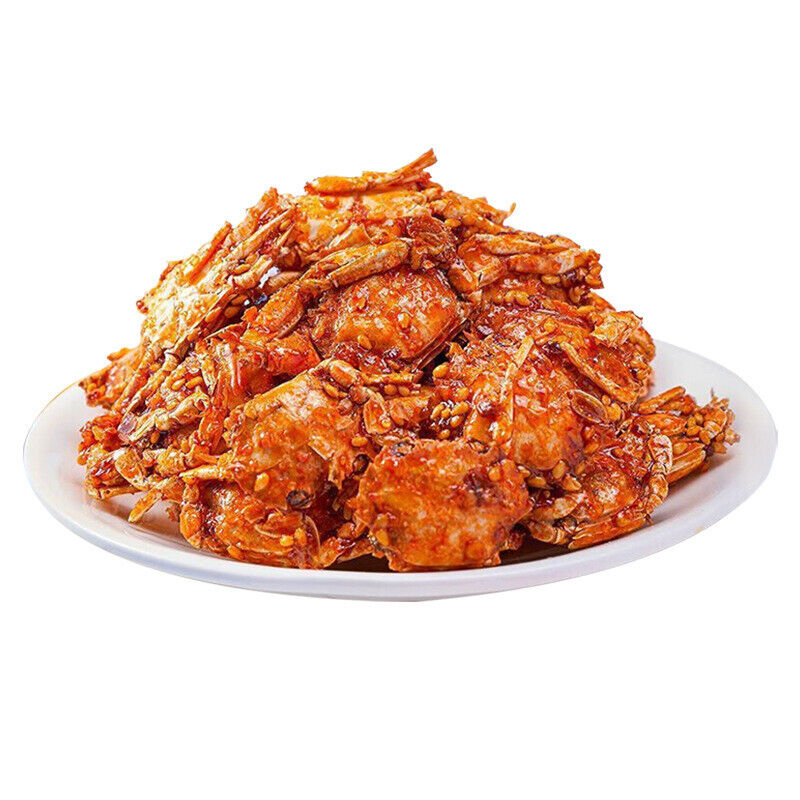 Spicy Sea Crab Ready-to-eat Seafood Spicy Small Crab Snacks 24g/bag